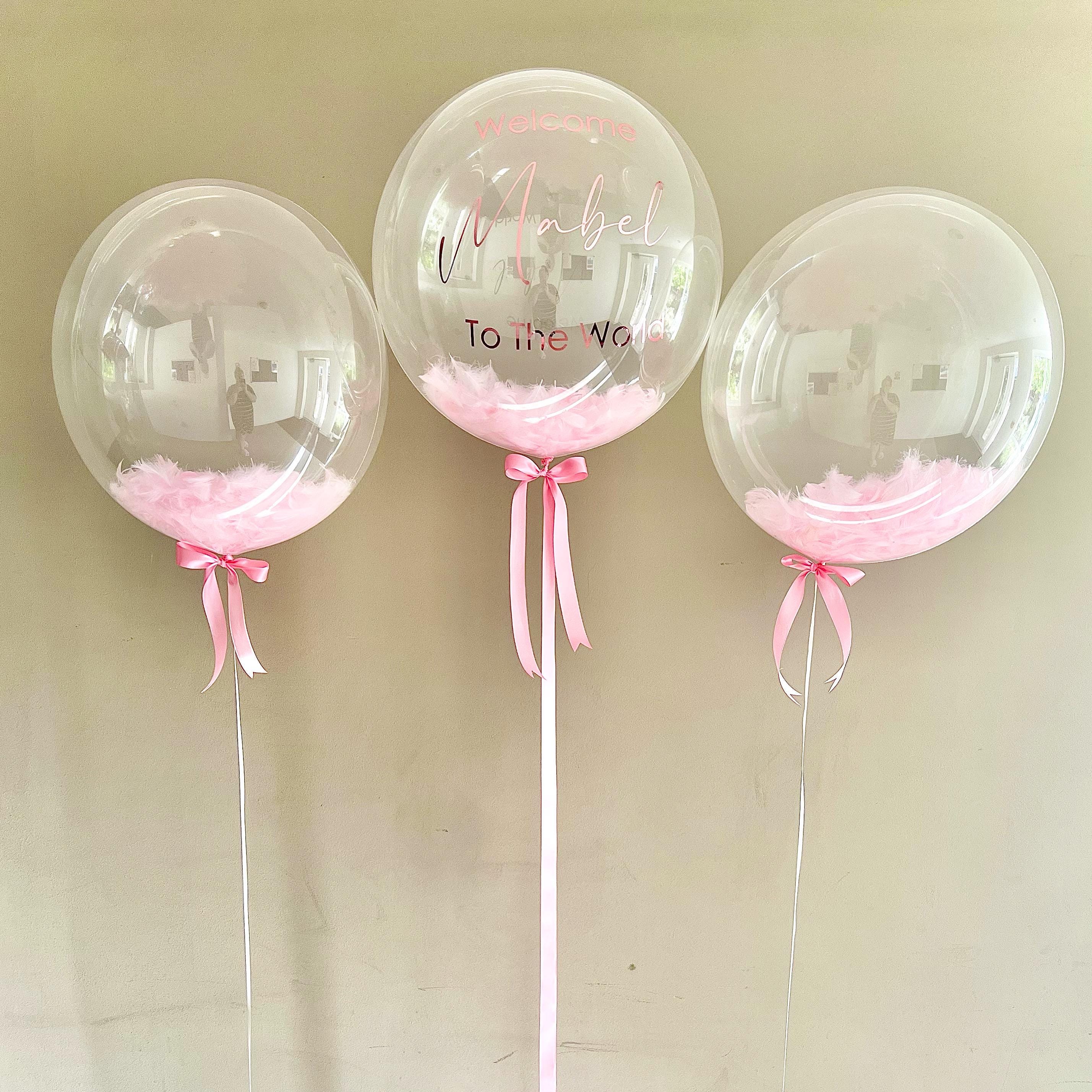 Luxury Balloon Gift | Personalised Balloon | Helium Bubble Balloon | Party Decorations | Wedding & Birthday Balloons