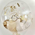 Helium Bubble Balloon | Personalised Balloon | Wedding & Birthday Balloons | Luxury Balloon Gift | Party Decorations