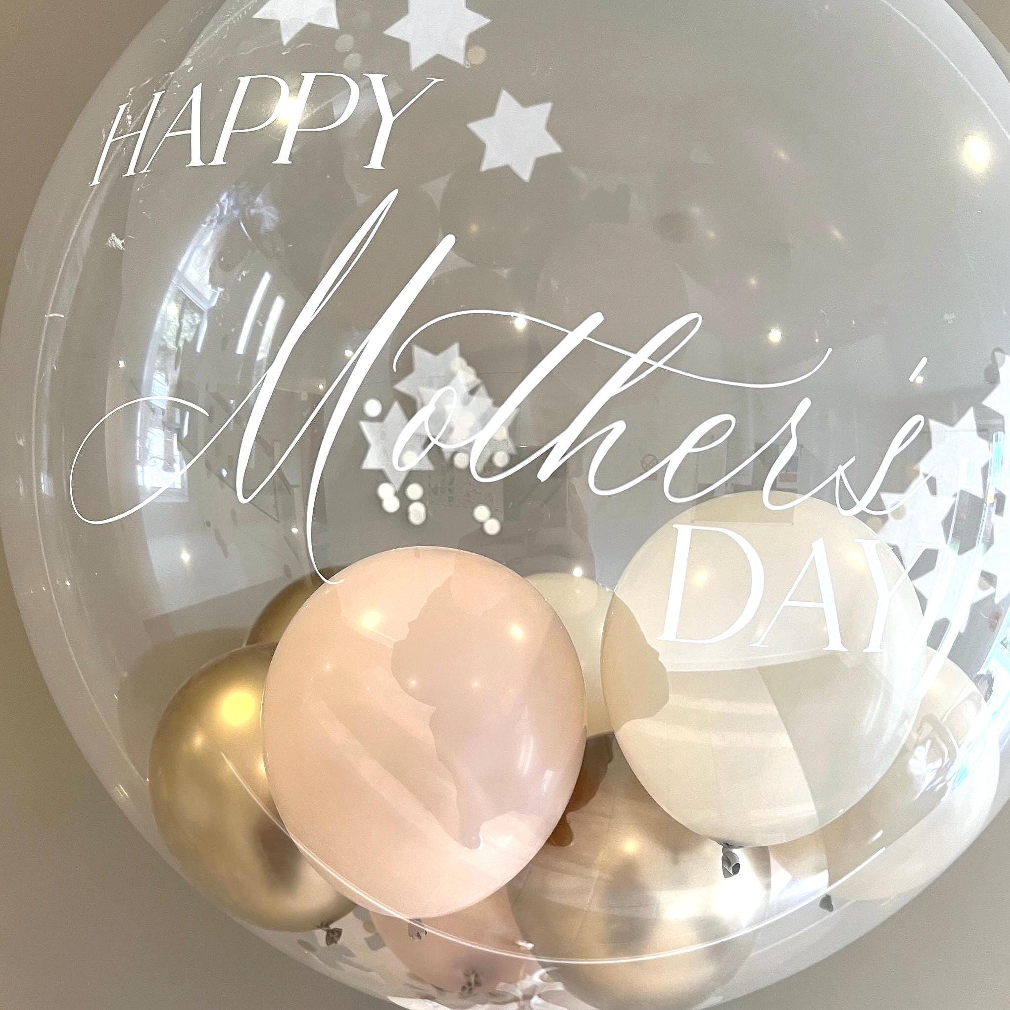 Helium Bubble Balloon | Personalised Balloon | Wedding & Birthday Balloons | Luxury Balloon Gift | Party Decorations