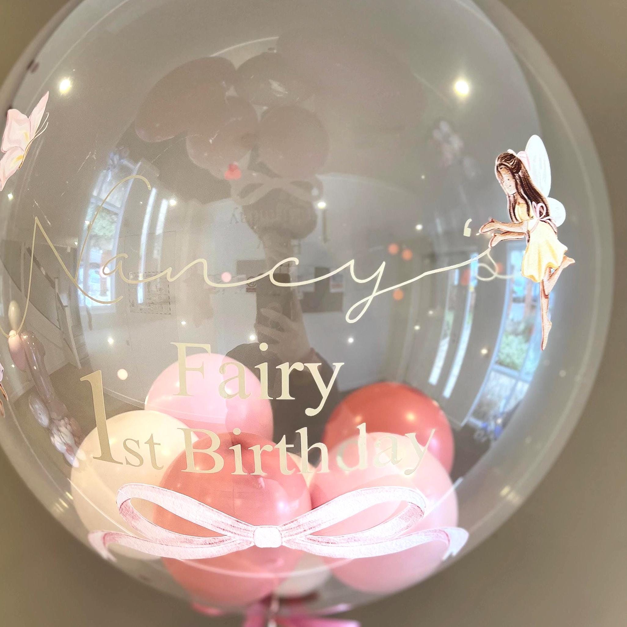 Helium Bubble Balloon | Personalised Balloon | Wedding & Birthday Balloons | Luxury Balloon Gift | Party Decorations