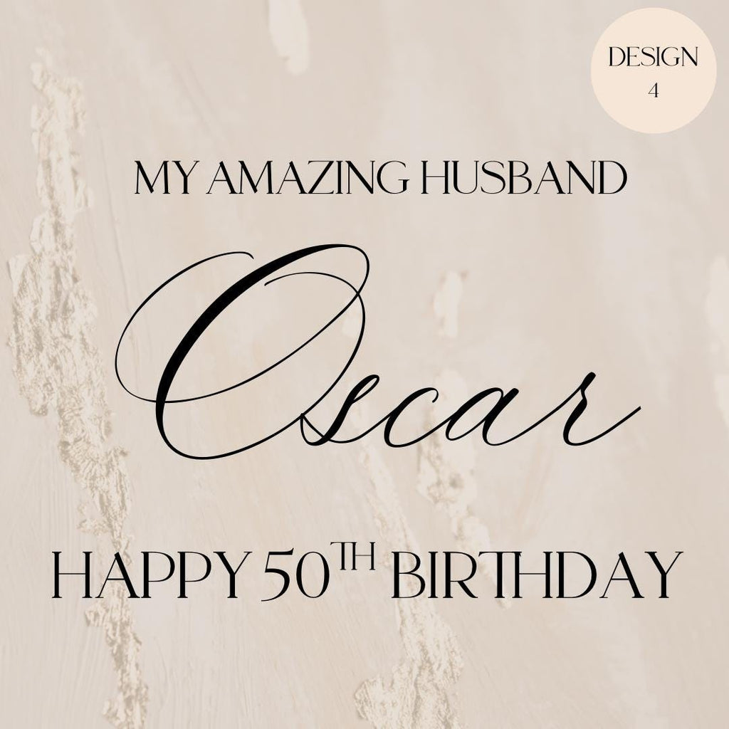Personalised Vinyl Decal | Custom Name Lettering for Balloons, Signs & Event Decor