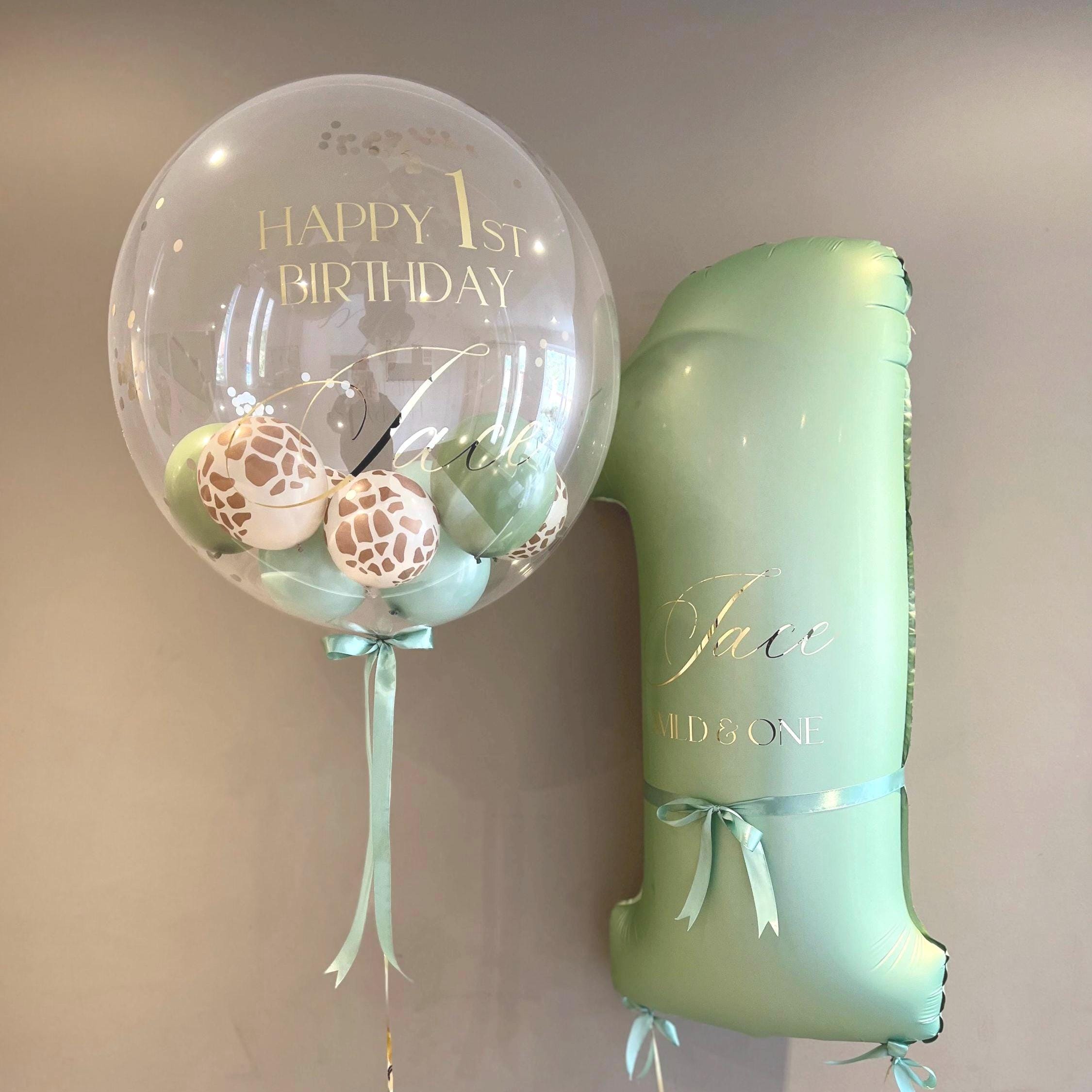 Personalised Balloon | Helium Bubble Balloon | Luxury Balloon Gift | Wedding & Birthday Balloons | Party Decorations
