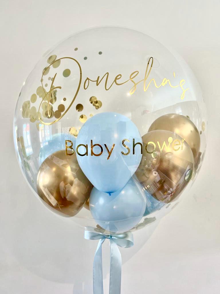 Helium Bubble Balloon | Personalised Balloon | Wedding & Birthday Balloons | Luxury Balloon Gift | Party Decorations