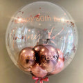 Personalised Balloon | Helium Bubble Balloon | Luxury Balloon Gift | Wedding & Birthday Balloons | Party Decorations