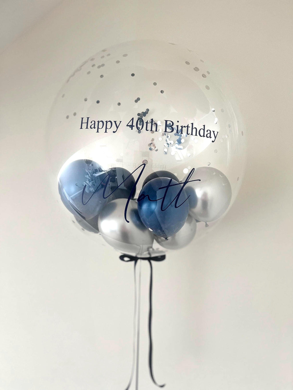 Personalised Balloon | Helium Bubble Balloon | Luxury Balloon Gift | Wedding & Birthday Balloons | Party Decorationsx