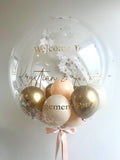 Luxury Balloon Gift | Personalised Balloon | Helium Bubble Balloon | Party Decorations | Wedding & Birthday Balloons