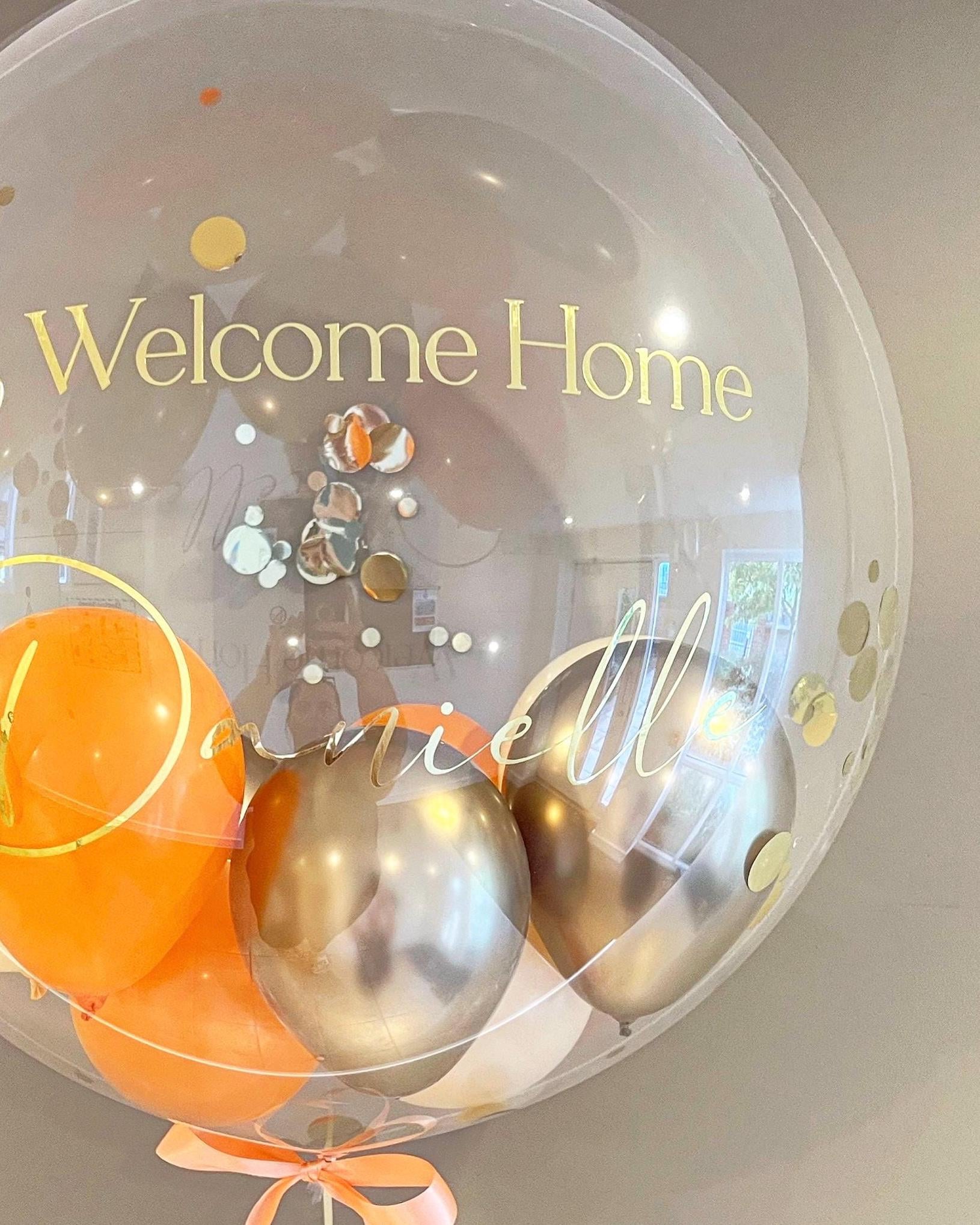 Personalised Balloon | Helium Bubble Balloon | Luxury Balloon Gift | Wedding & Birthday Balloons | Party Decorations