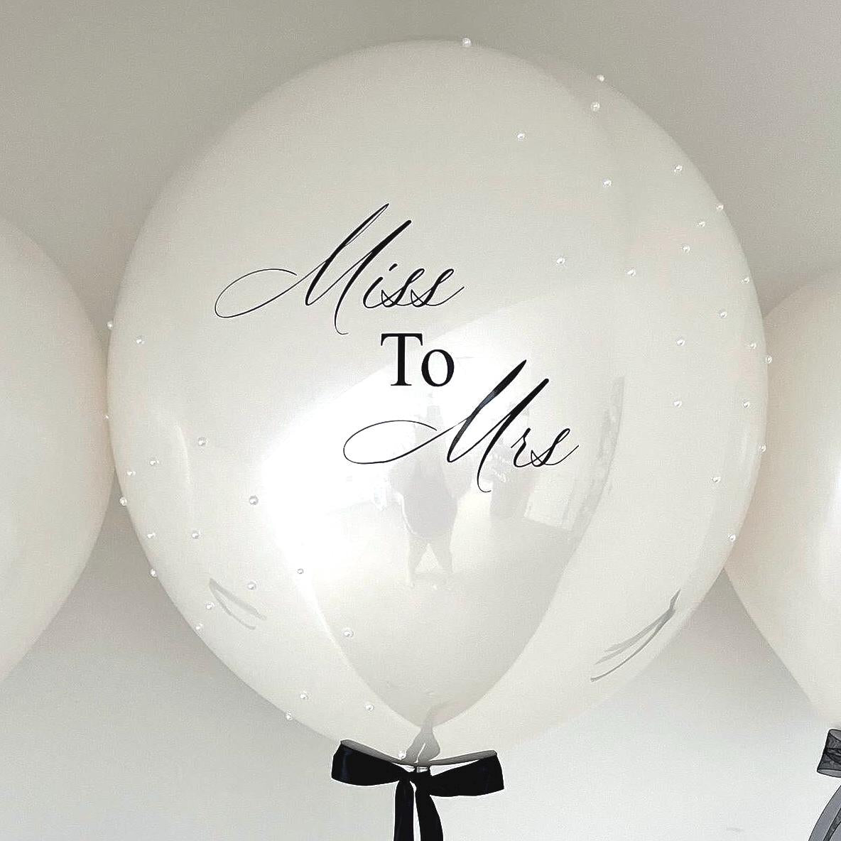 Luxury Balloon Gift | Personalised Balloon | Helium Bubble Balloon | Party Decorations | Wedding & Birthday Balloons