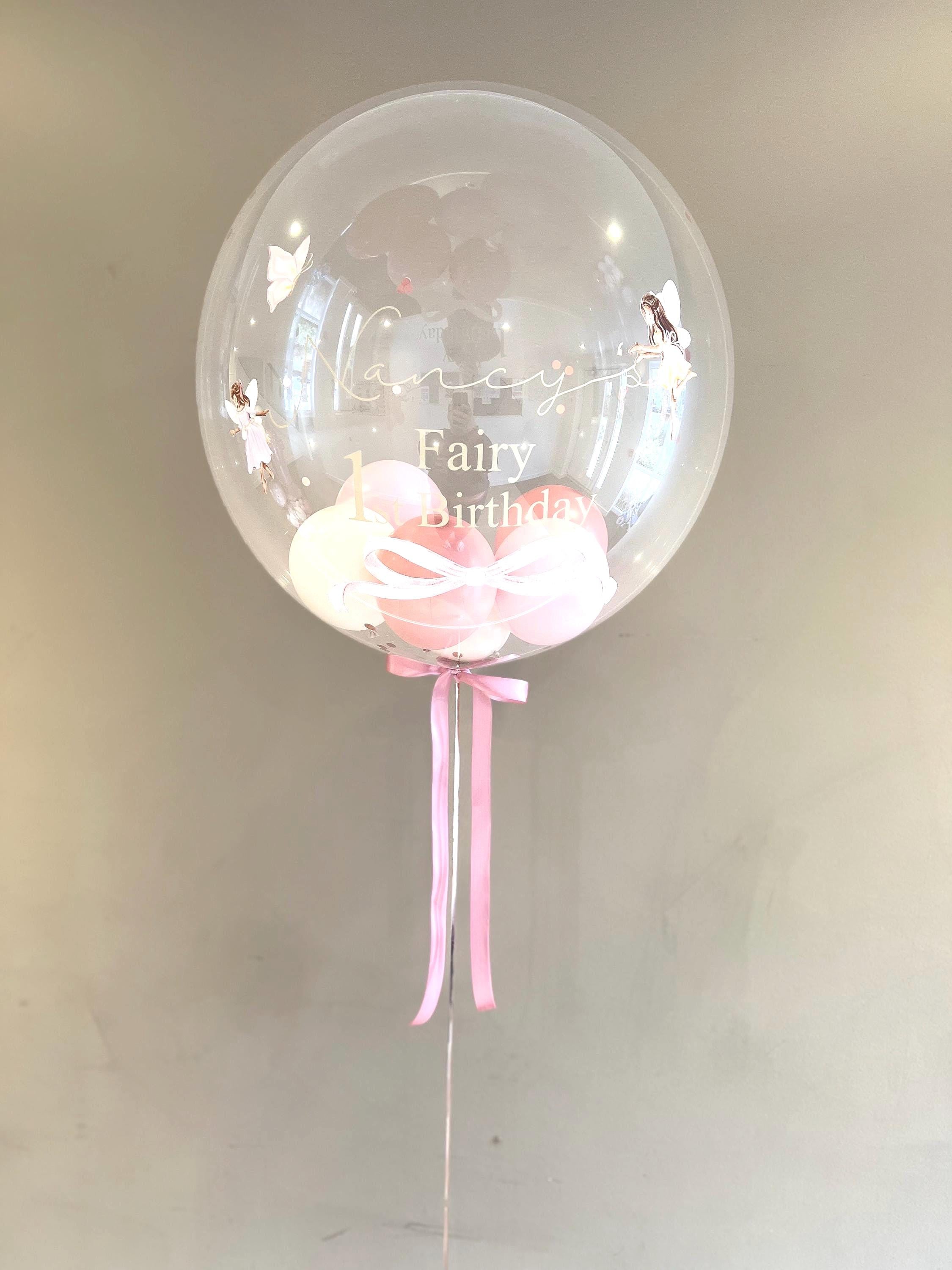 Helium Bubble Balloon | Personalised Balloon | Wedding & Birthday Balloons | Luxury Balloon Gift | Party Decorations