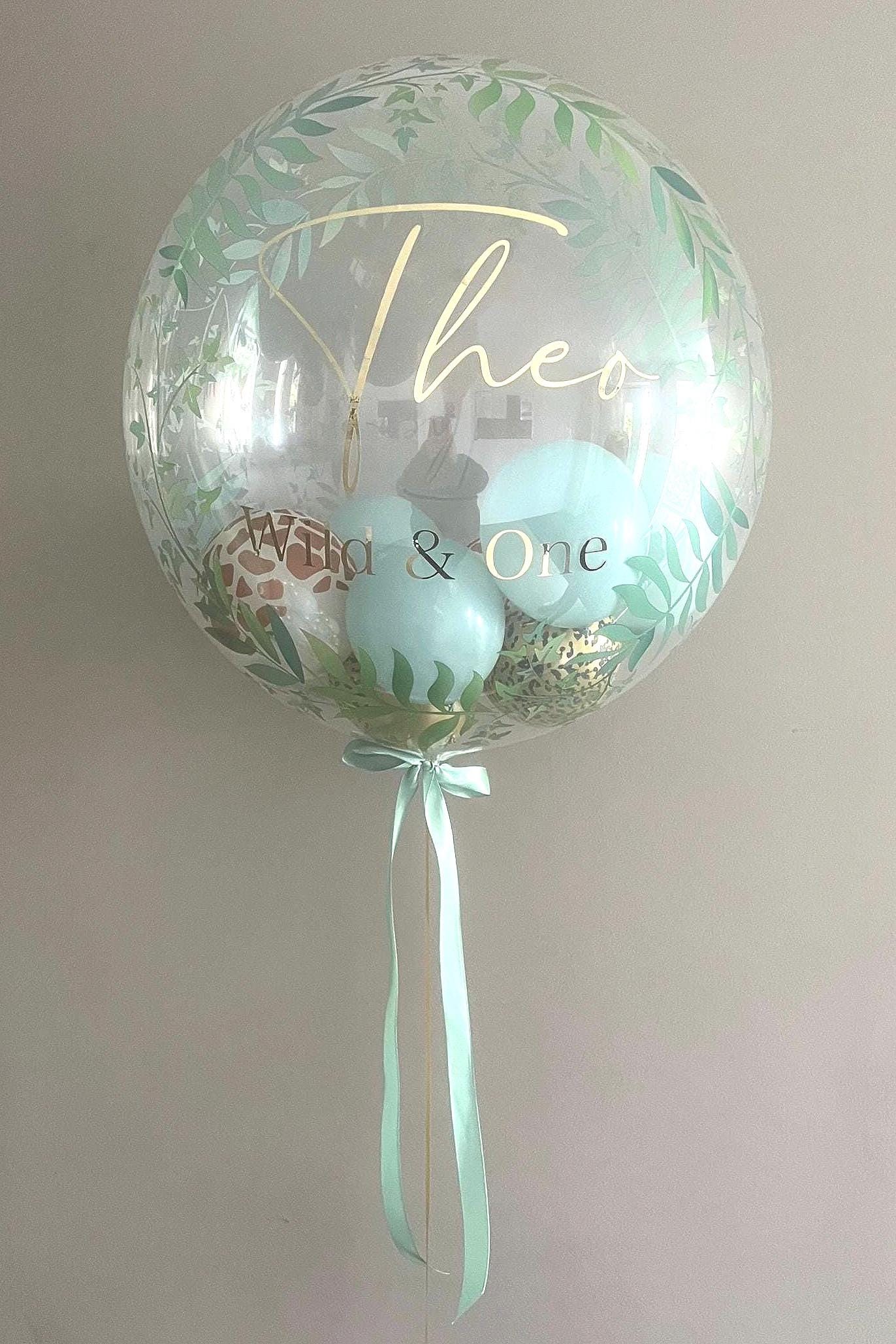 Luxury Balloon Gift | Personalised Balloon | Helium Bubble Balloon | Party Decorations | Wedding & Birthday Balloons
