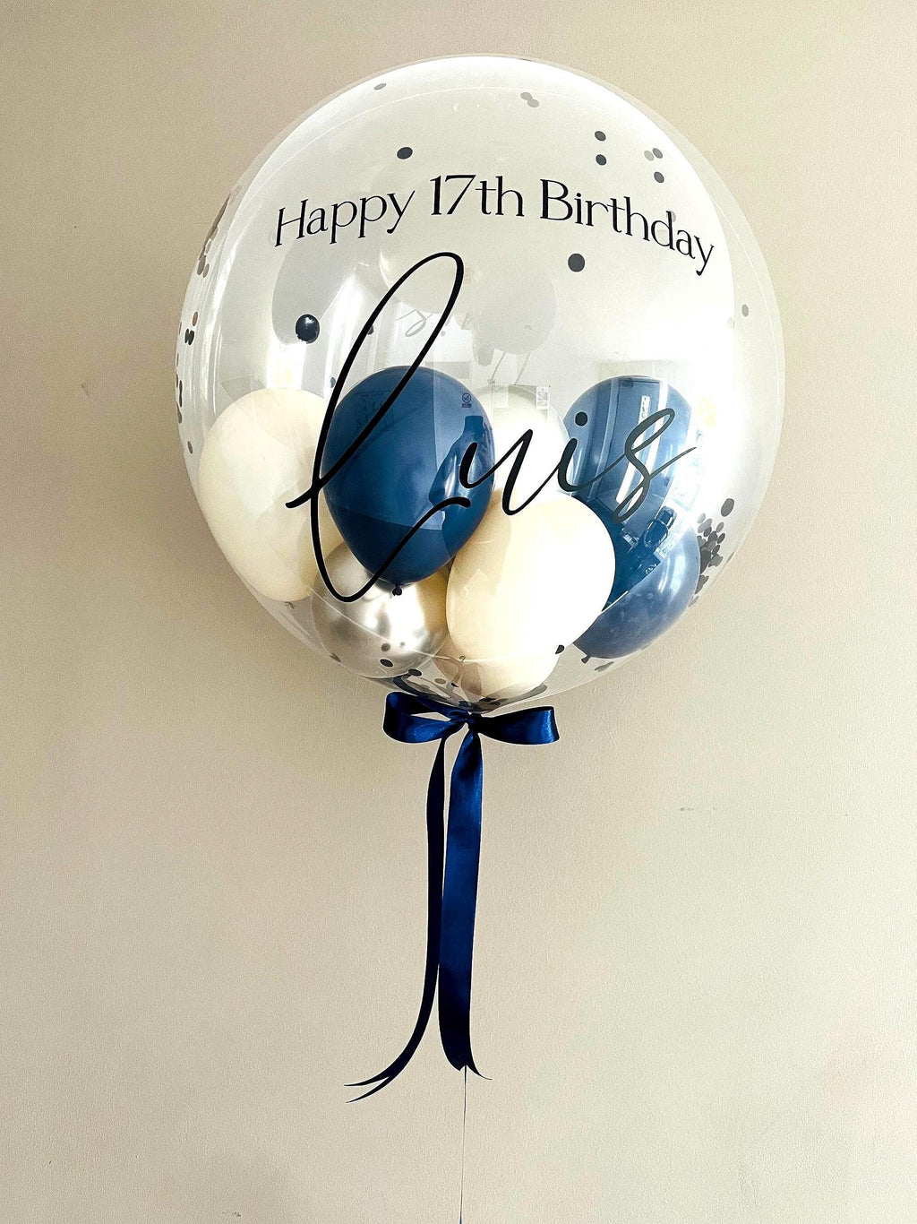 Personalised Balloon | Helium Bubble Balloon | Luxury Balloon Gift | Wedding & Birthday Balloons | Party Decorations