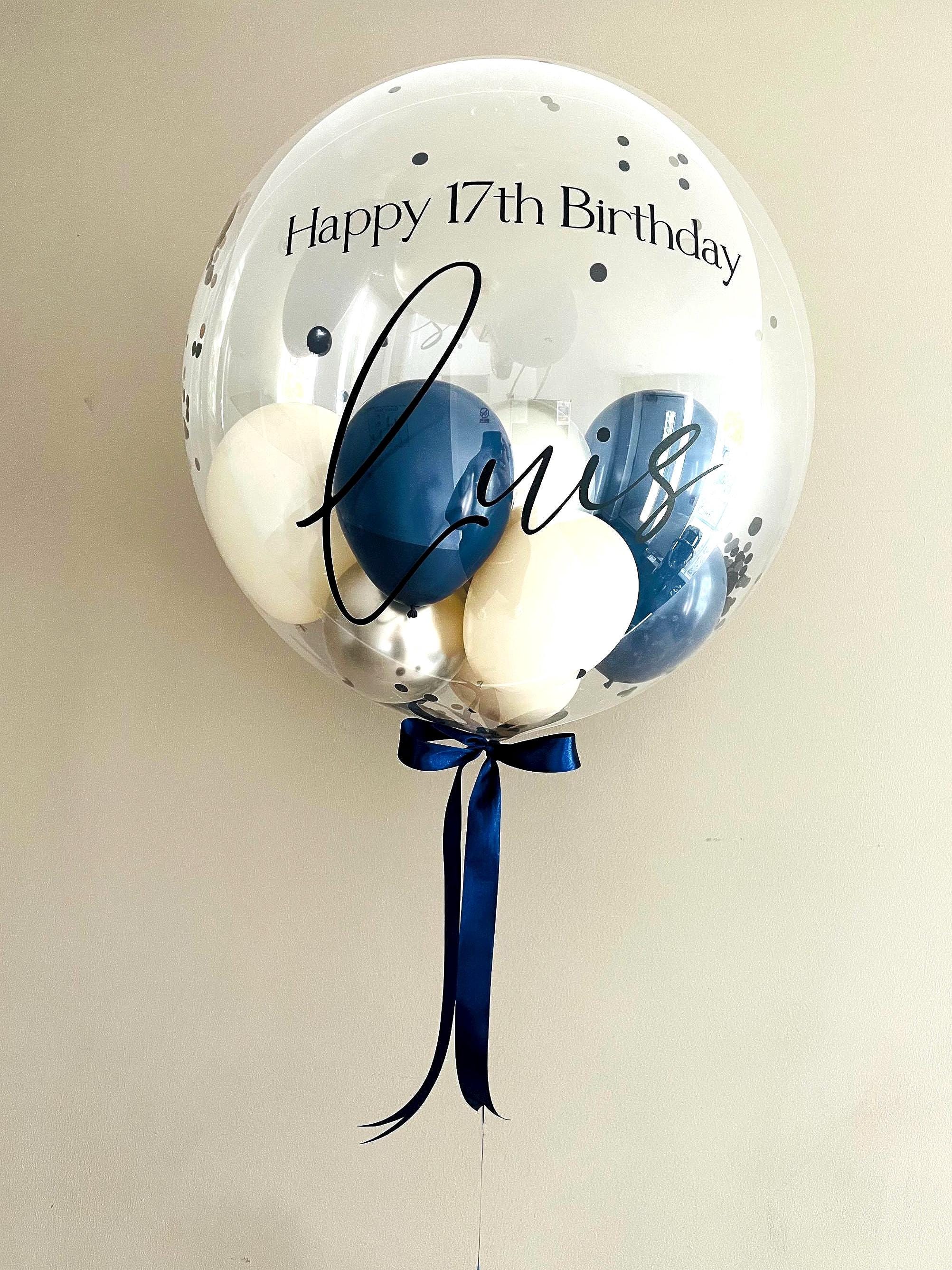Personalised Balloon | Helium Bubble Balloon | Luxury Balloon Gift | Wedding & Birthday Balloons | Party Decorations