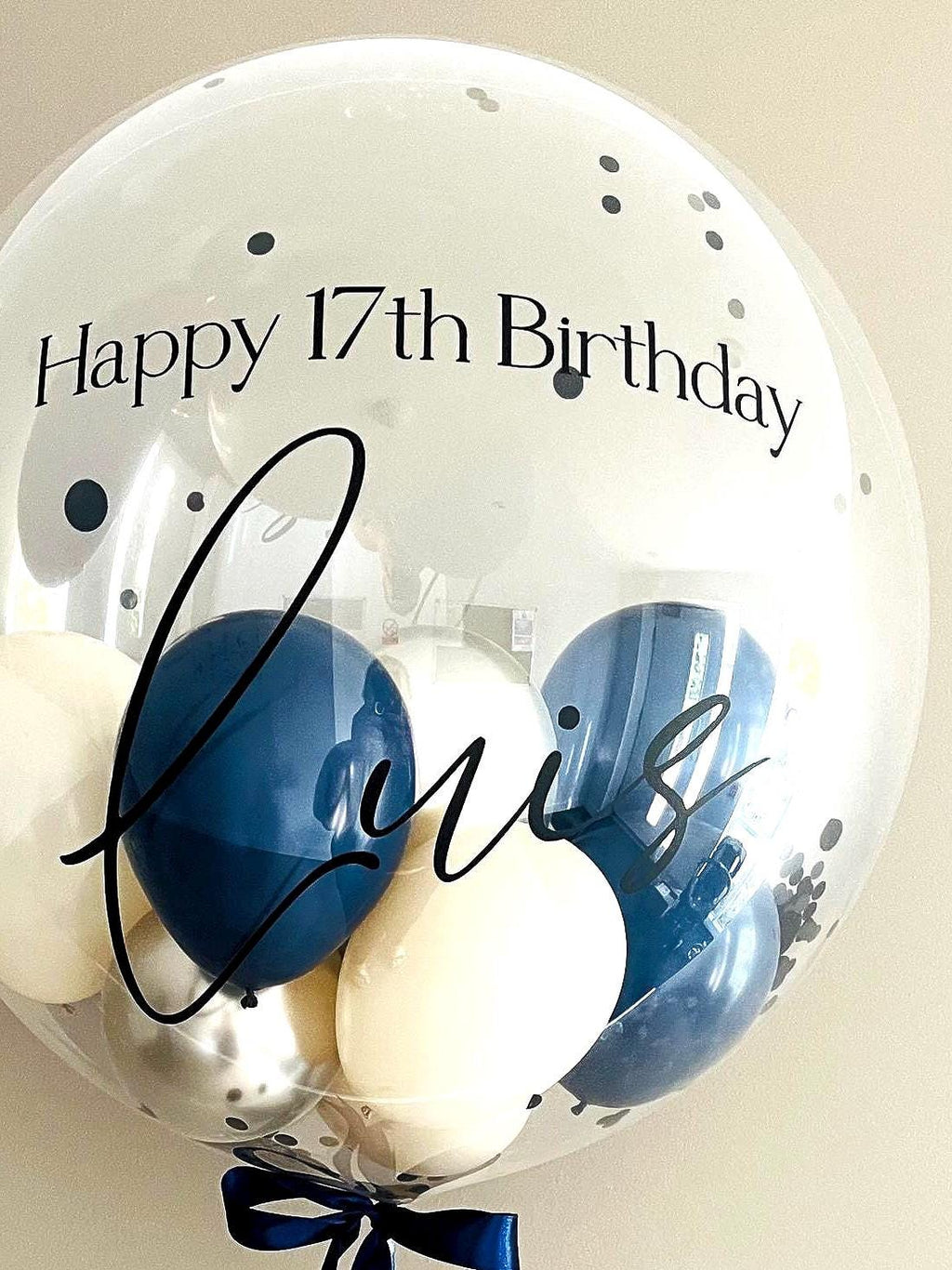 Personalised Balloon | Helium Bubble Balloon | Luxury Balloon Gift | Wedding & Birthday Balloons | Party Decorations