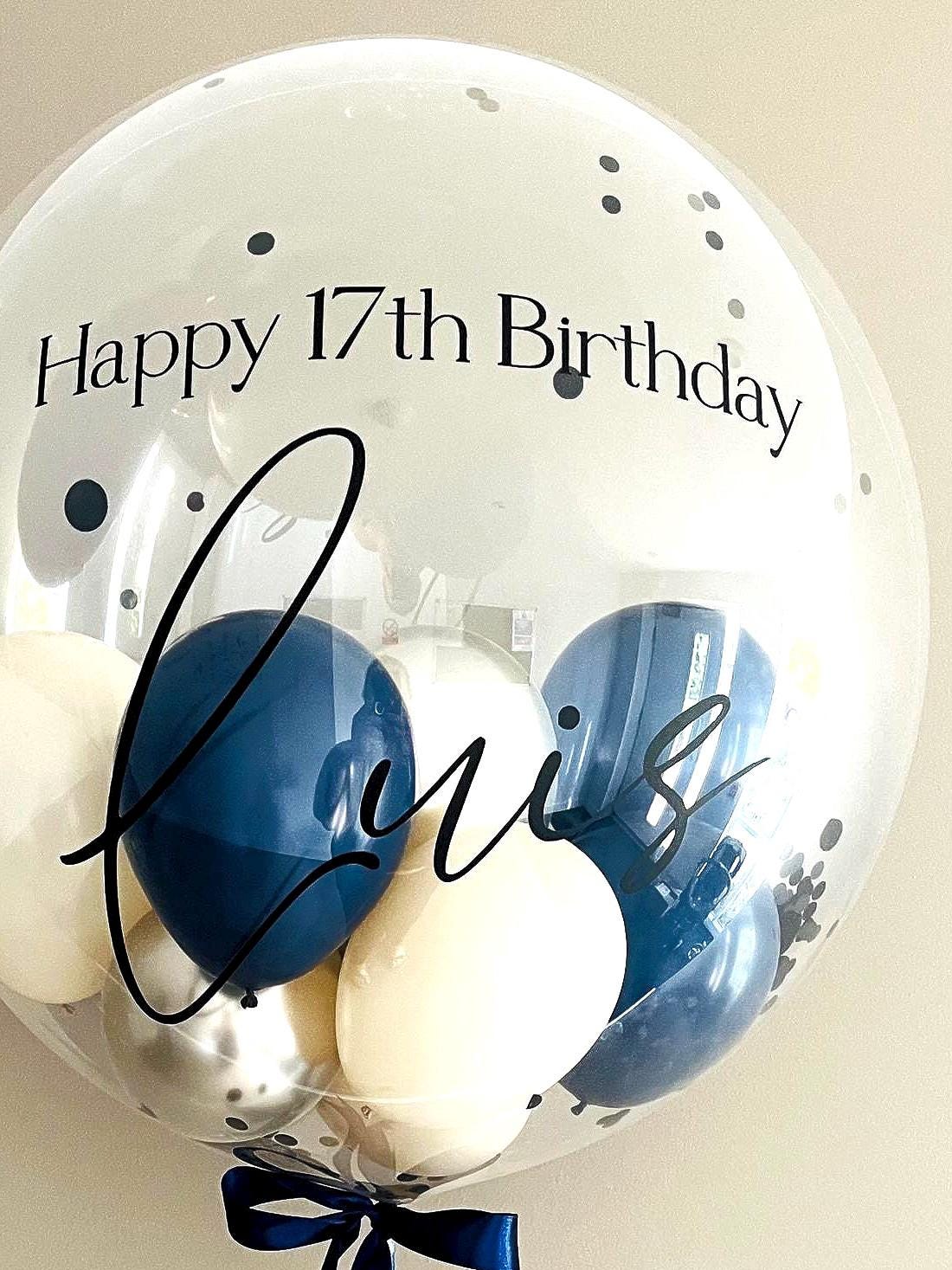 Personalised Balloon | Helium Bubble Balloon | Luxury Balloon Gift | Wedding & Birthday Balloons | Party Decorations