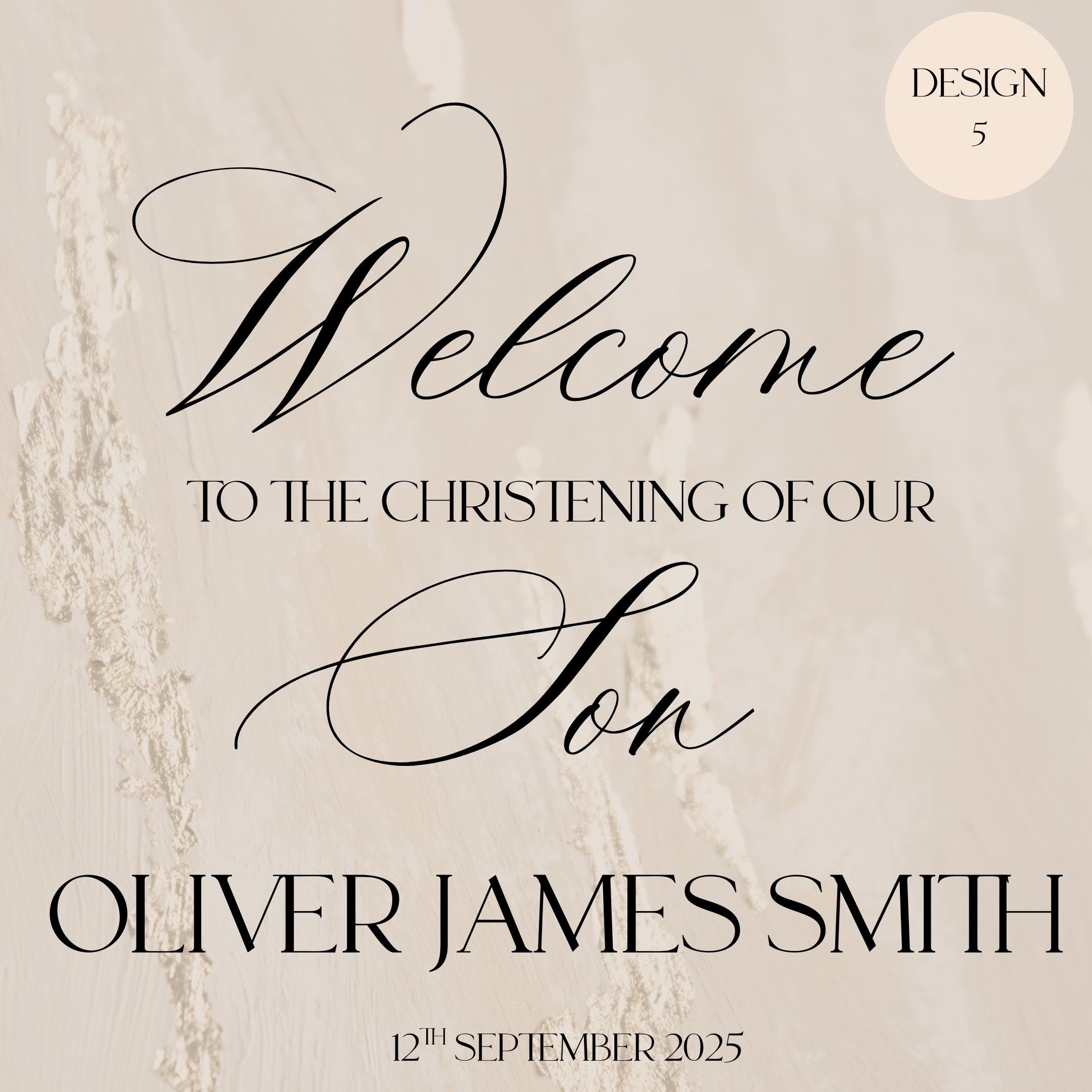 Personalised Vinyl Decal | Custom Name Lettering for Balloons, Signs & Event Decor
