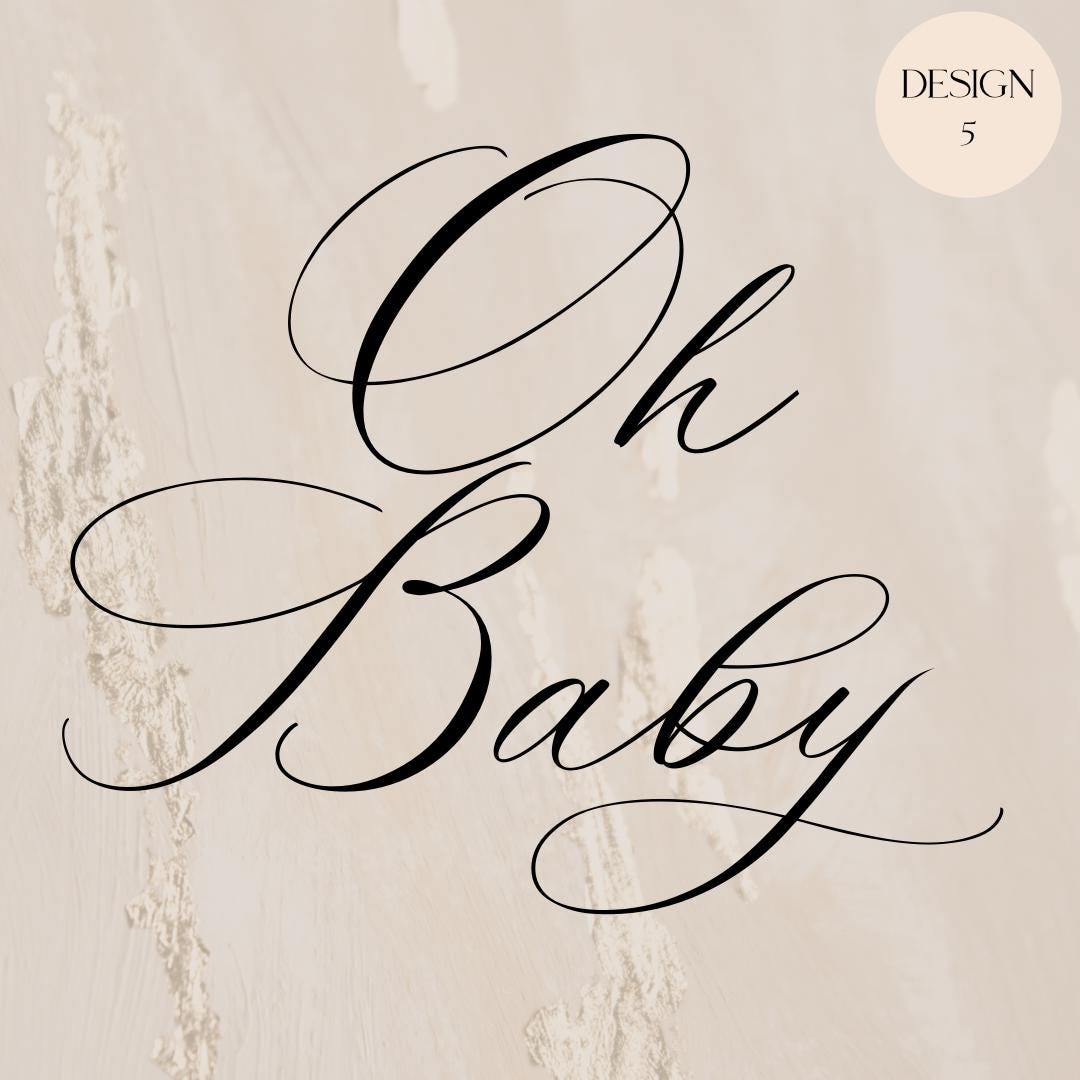 Personalised Vinyl Decal | Custom Name Lettering for Balloons, Signs & Event Decor