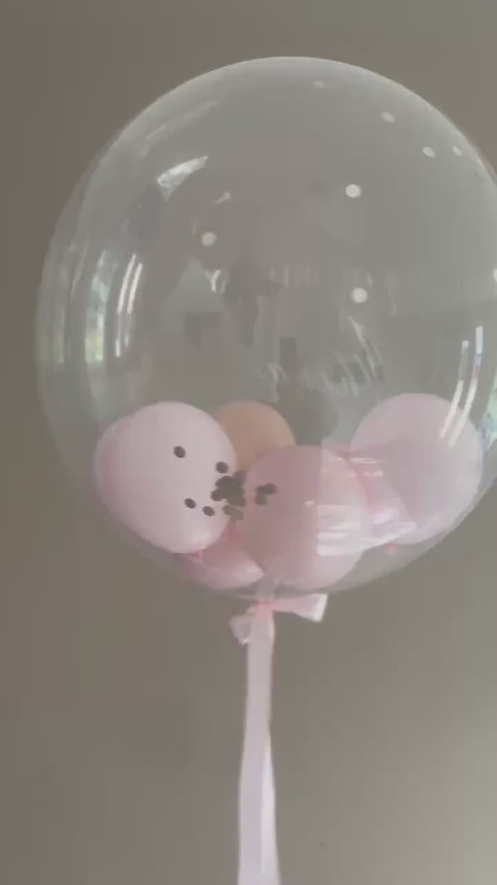 Luxury Balloon Gift | Personalised Balloon | Helium Bubble Balloon | Party Decorations | Wedding & Birthday Balloons