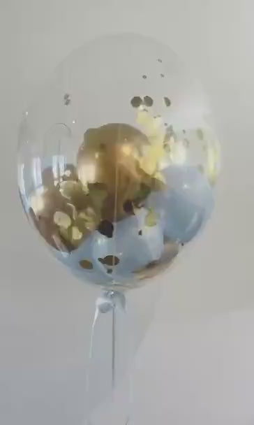 Helium Bubble Balloon | Personalised Balloon | Wedding & Birthday Balloons | Luxury Balloon Gift | Party Decorations