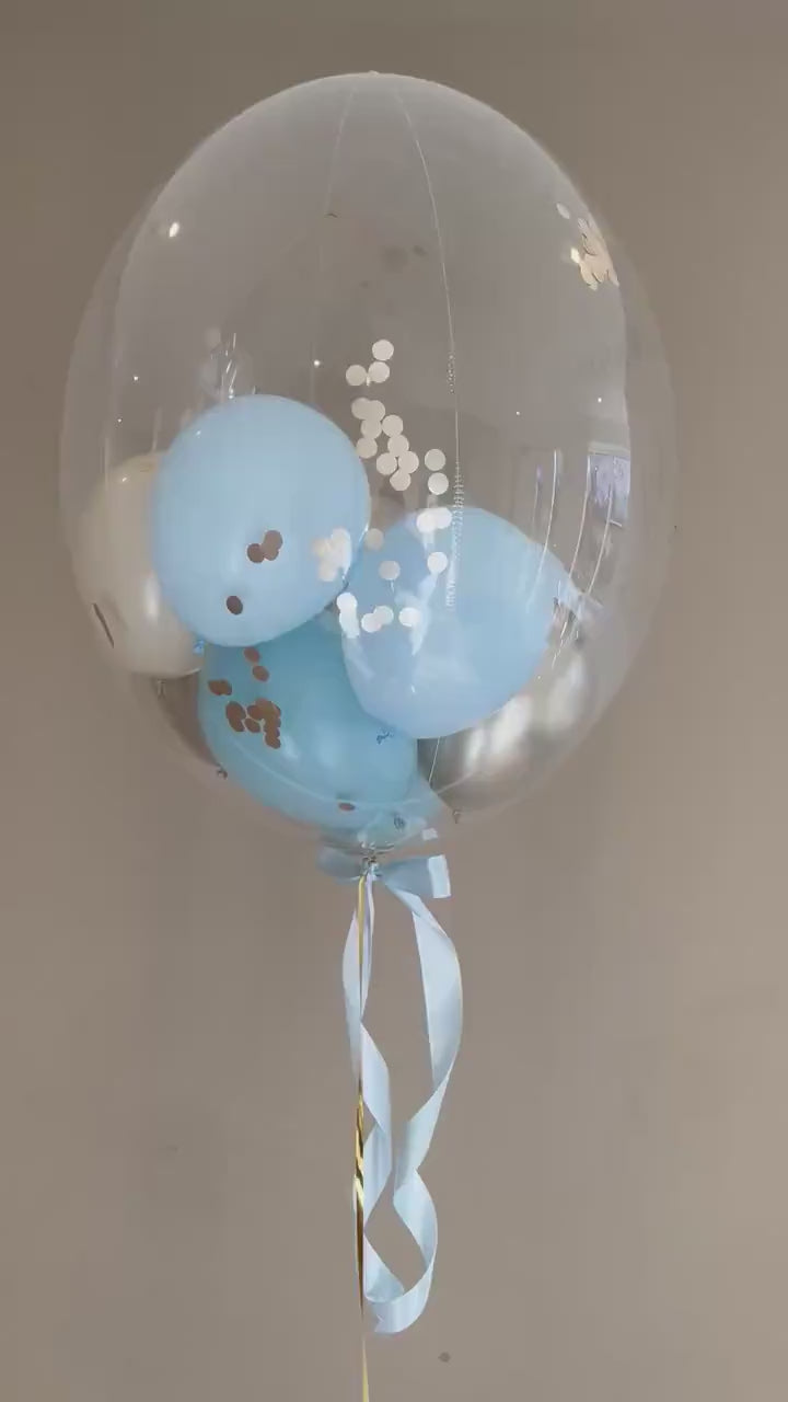 Luxury Balloon Gift | Personalised Balloon | Helium Bubble Balloon | Party Decorations | Wedding & Birthday Balloons