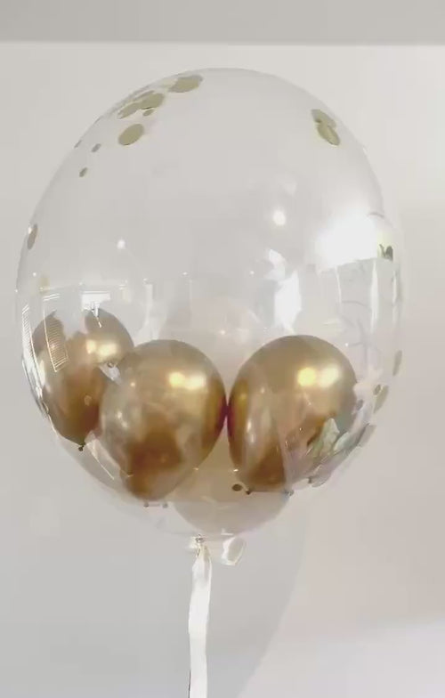 Helium Bubble Balloon | Personalised Balloon | Wedding & Birthday Balloons | Luxury Balloon Gift | Party Decorations